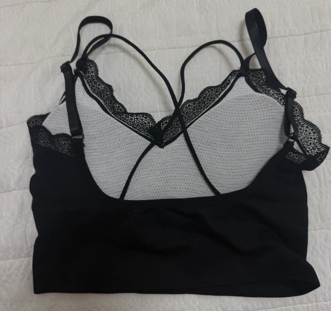 레이스 캡 내장 브라렛 상품이미지3