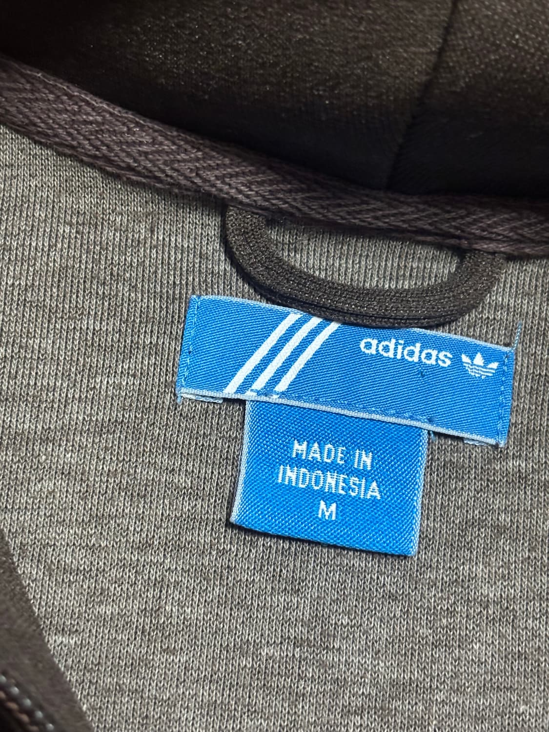 아디다스 딥브라운 (초코감귤) 후드 플락 후드져지  상품이미지9