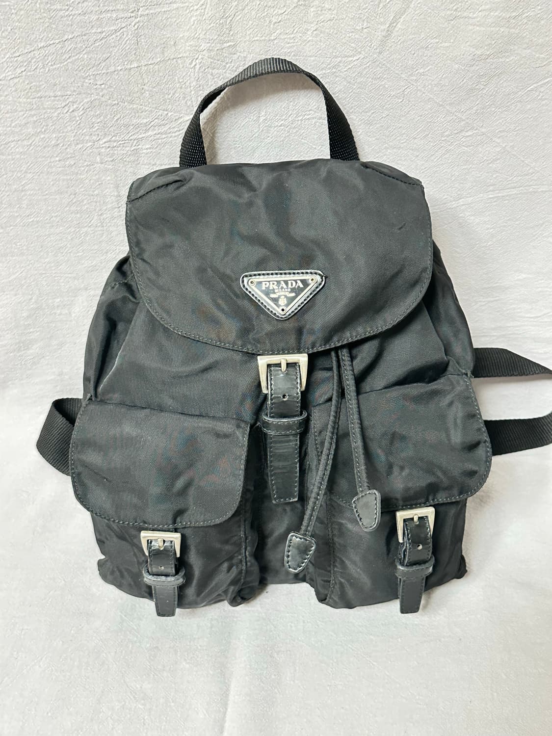 프라다 원포켓 포코노 테수토 나일론 백팩 스몰 상품이미지7