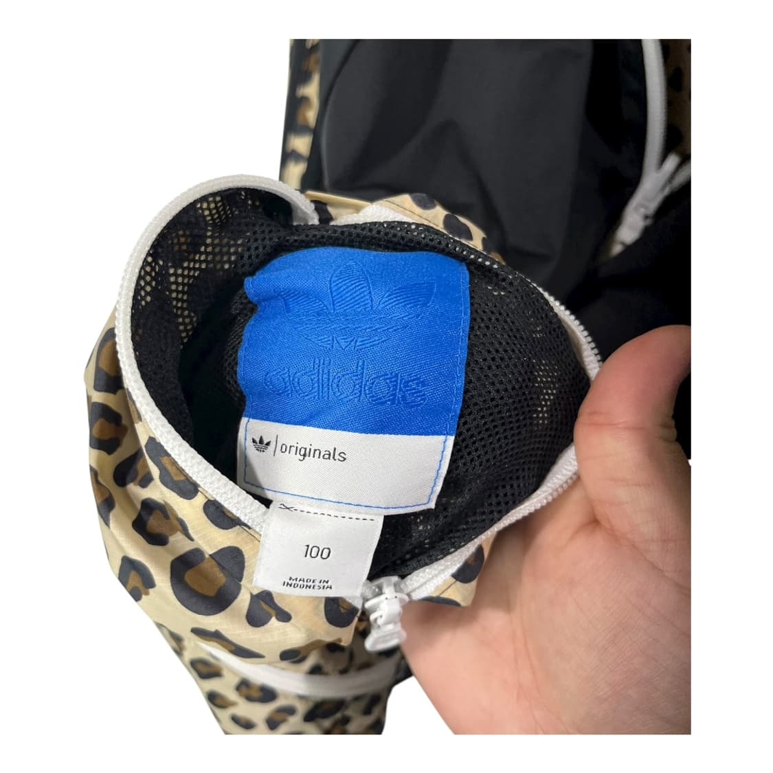 [Adidas] 아디다스 리버시블 레오파드 바람막이 상품이미지6