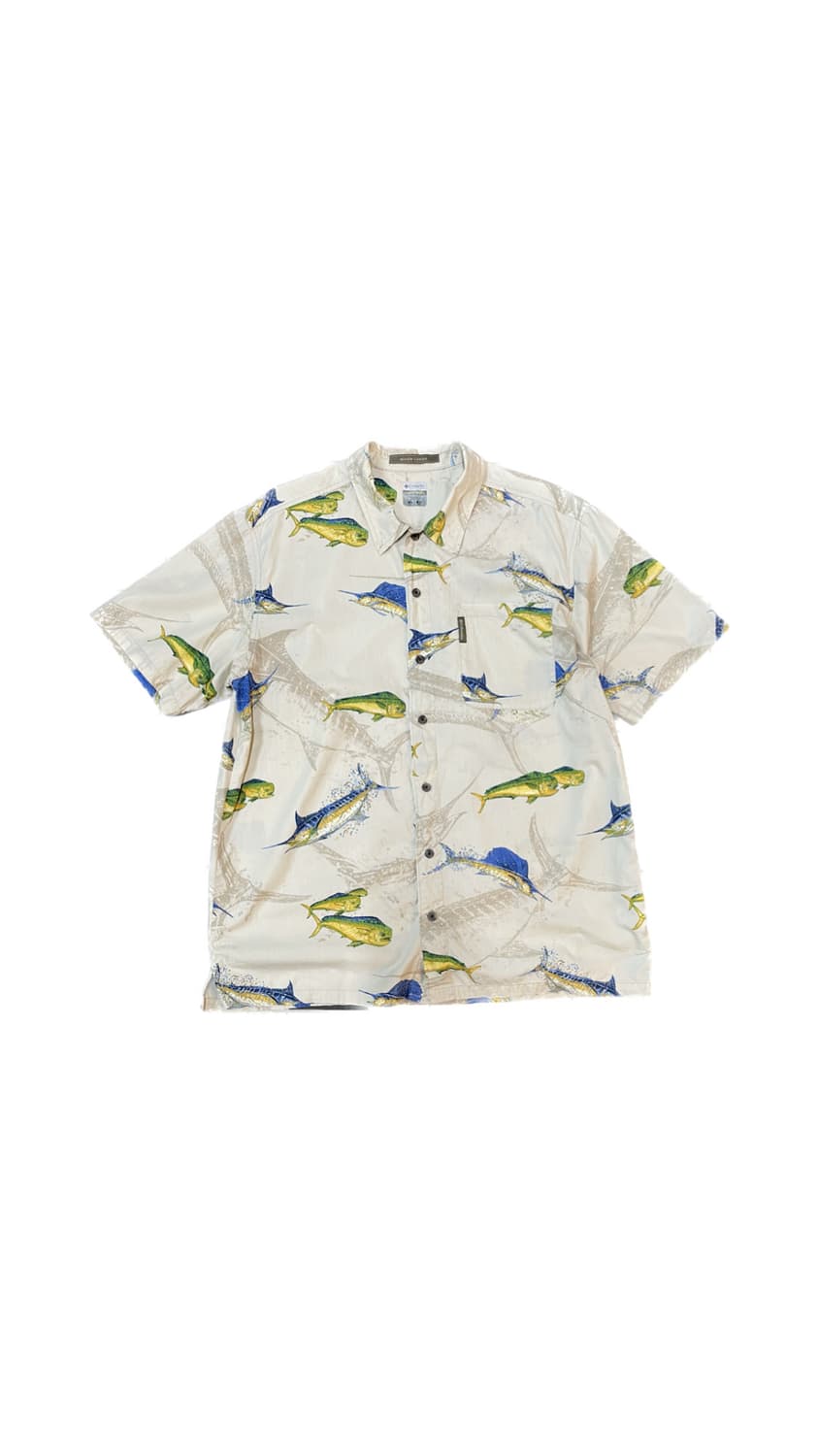 Columbia half shirt 상품이미지1