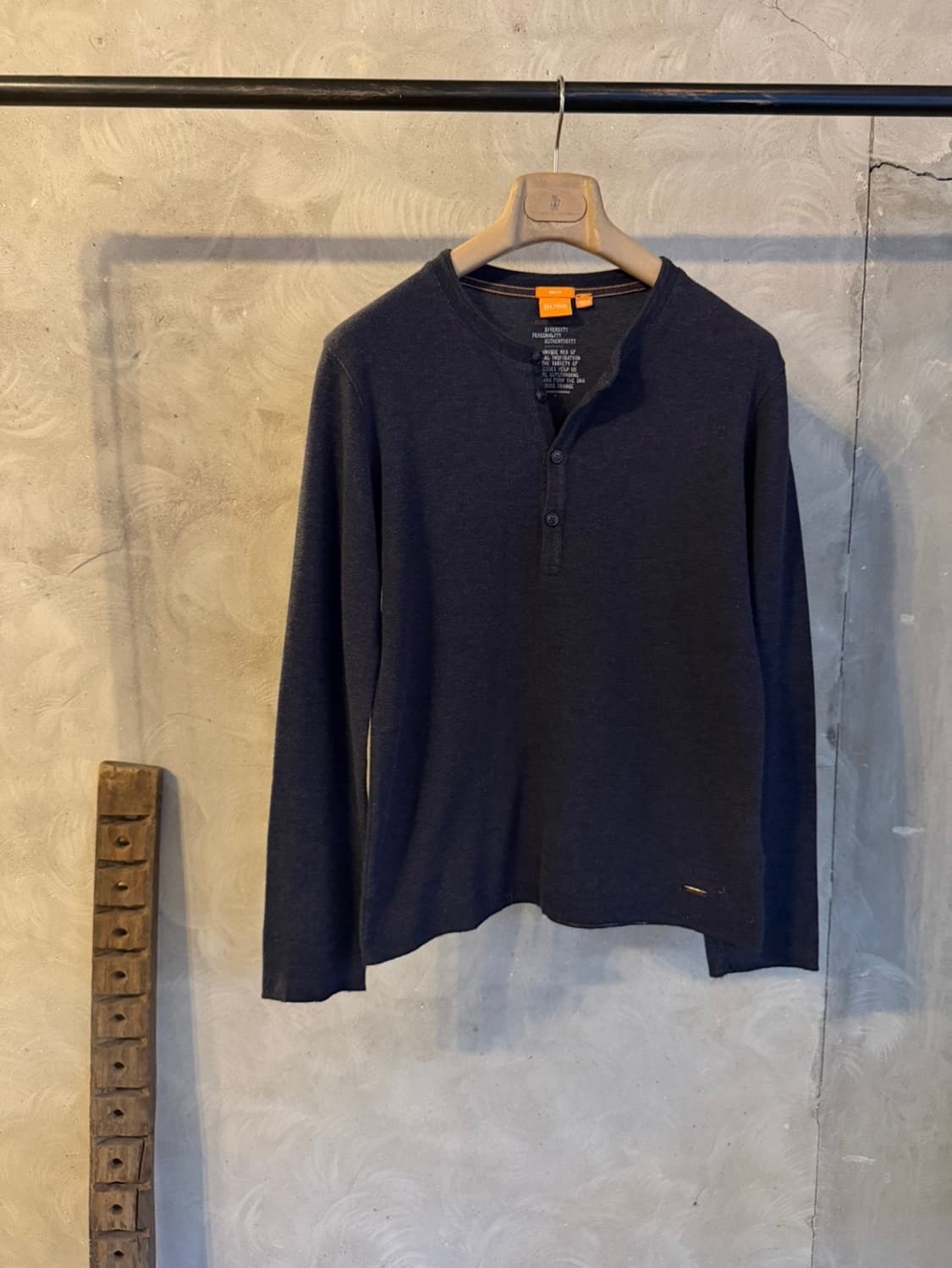 휴고보스 헨리넥 니트 남성100 상품이미지1