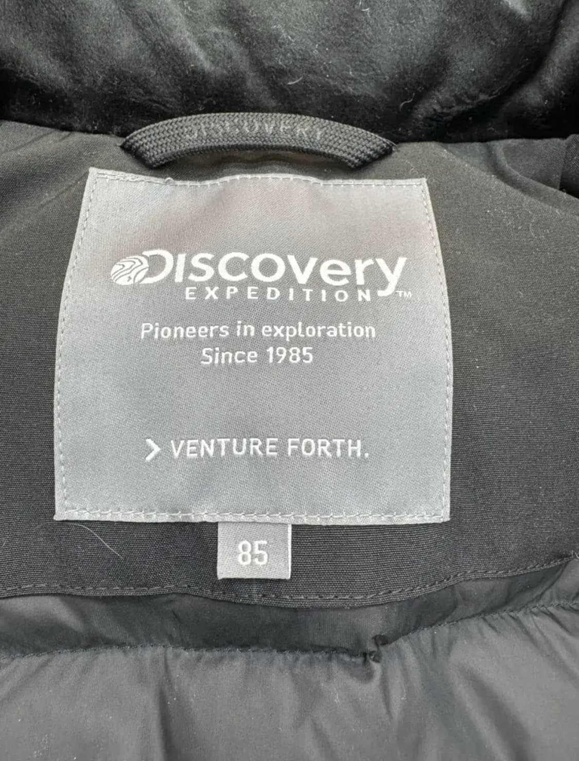 Discovery Expedition 블랙 숏 다운패딩/퍼후드/85/XS 상품이미지8