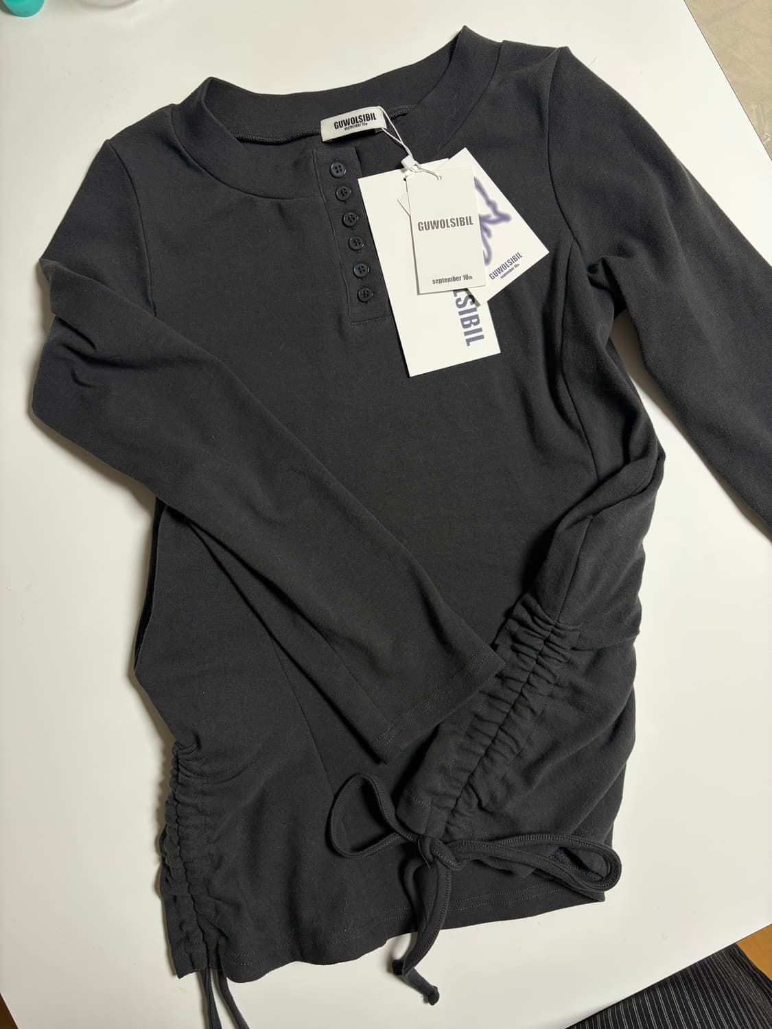 구월십일 소프트 스트링 롱슬리브 상품이미지5