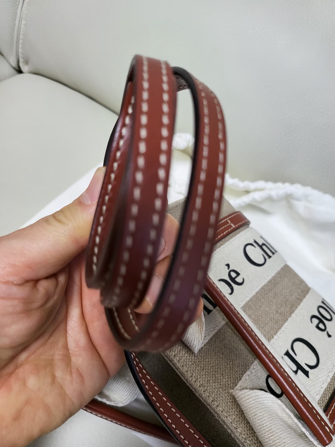 끌로에 우디 미니 토트백 상품이미지9