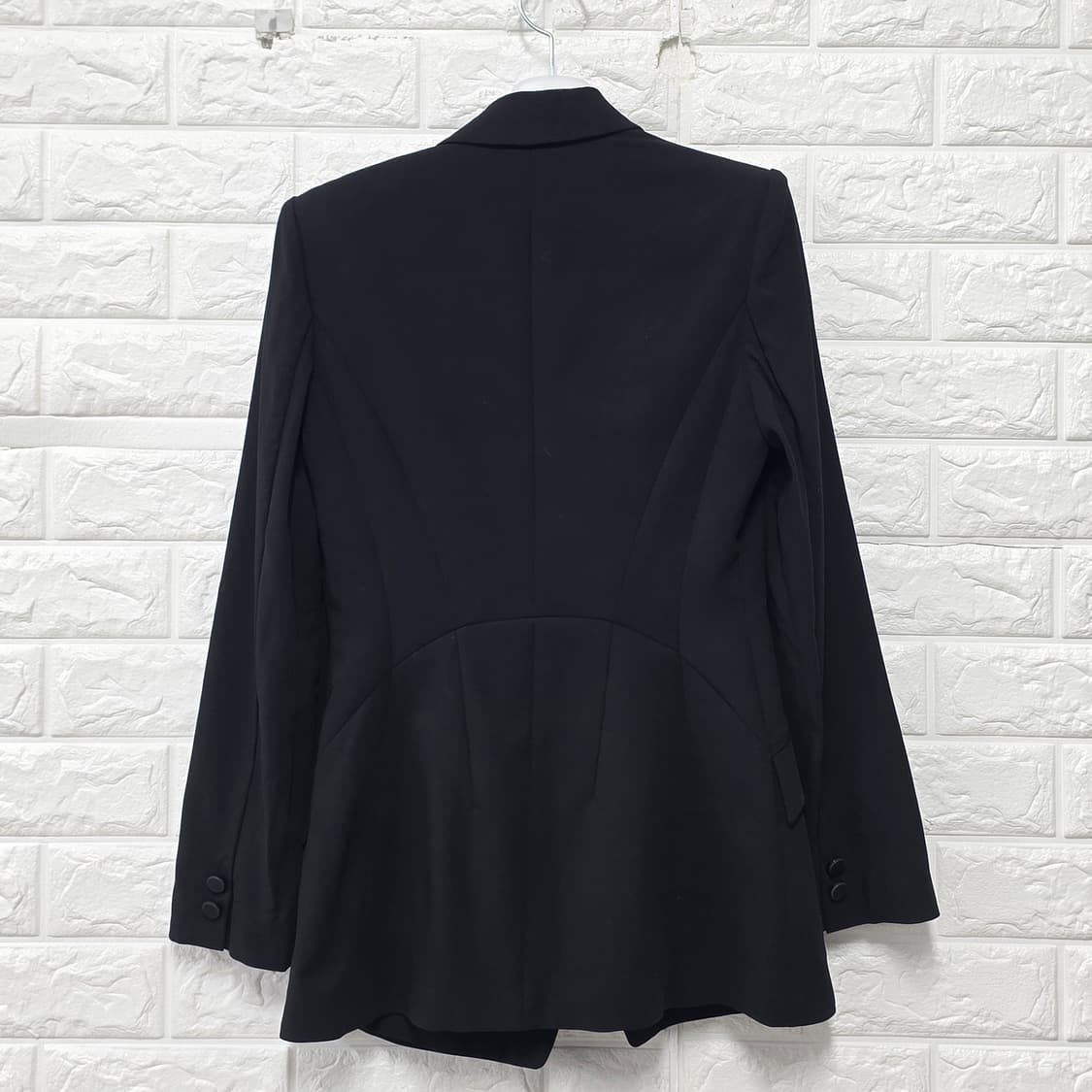 미샤 블랙 싱글 버튼 자켓 M 상품이미지4