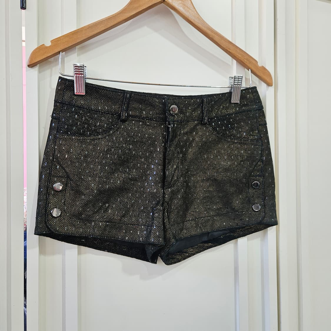 글리터 트위드 숏팬츠 상품이미지2