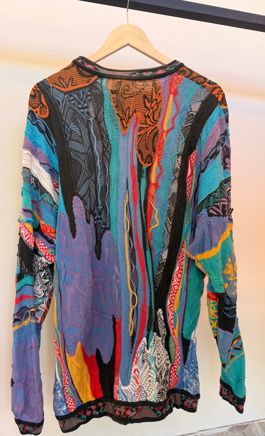  쿠지(Coogi) 빈티지 3D 케이블 니트 상품이미지2