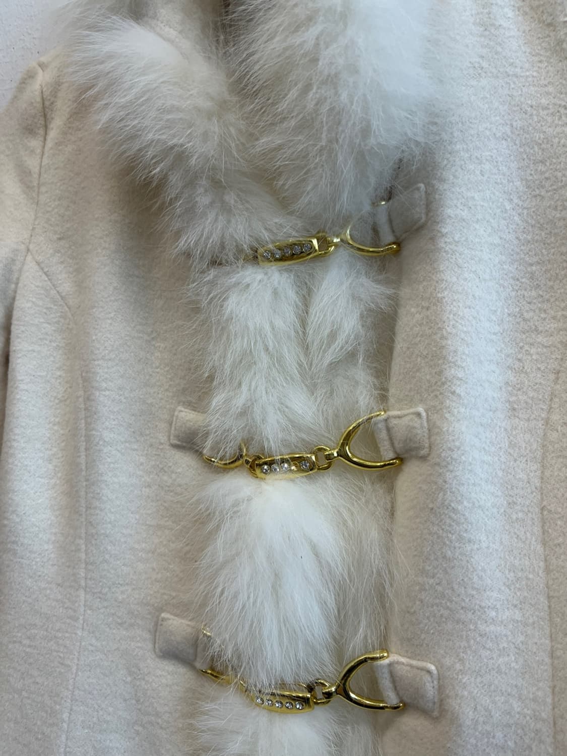 세실맥비 폭스퍼 울 앙고라 갸루 코트  상품이미지2