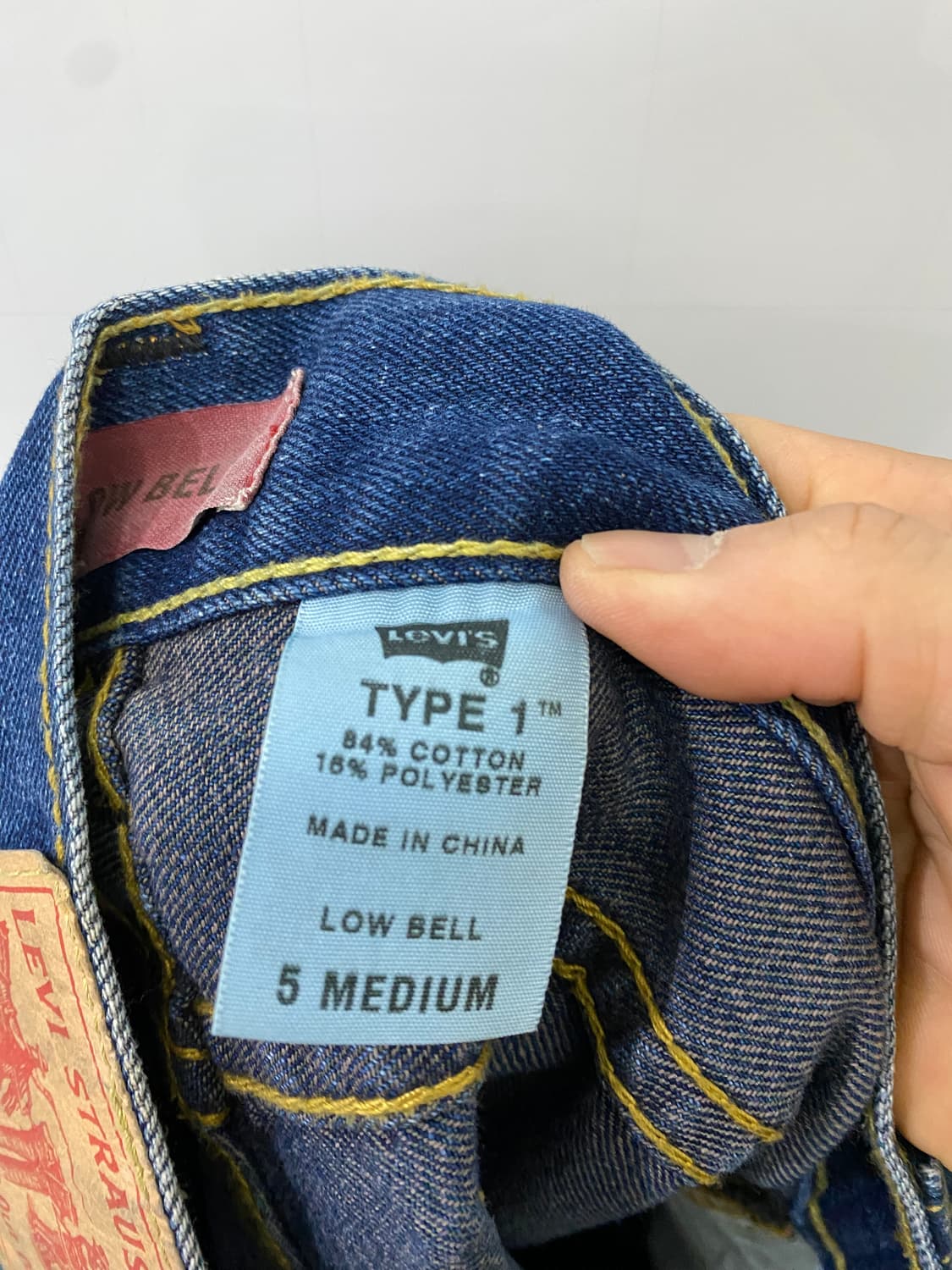 리바이스 스트라우스 로우벨 부츠컷 데님팬츠(M) 상품이미지5
