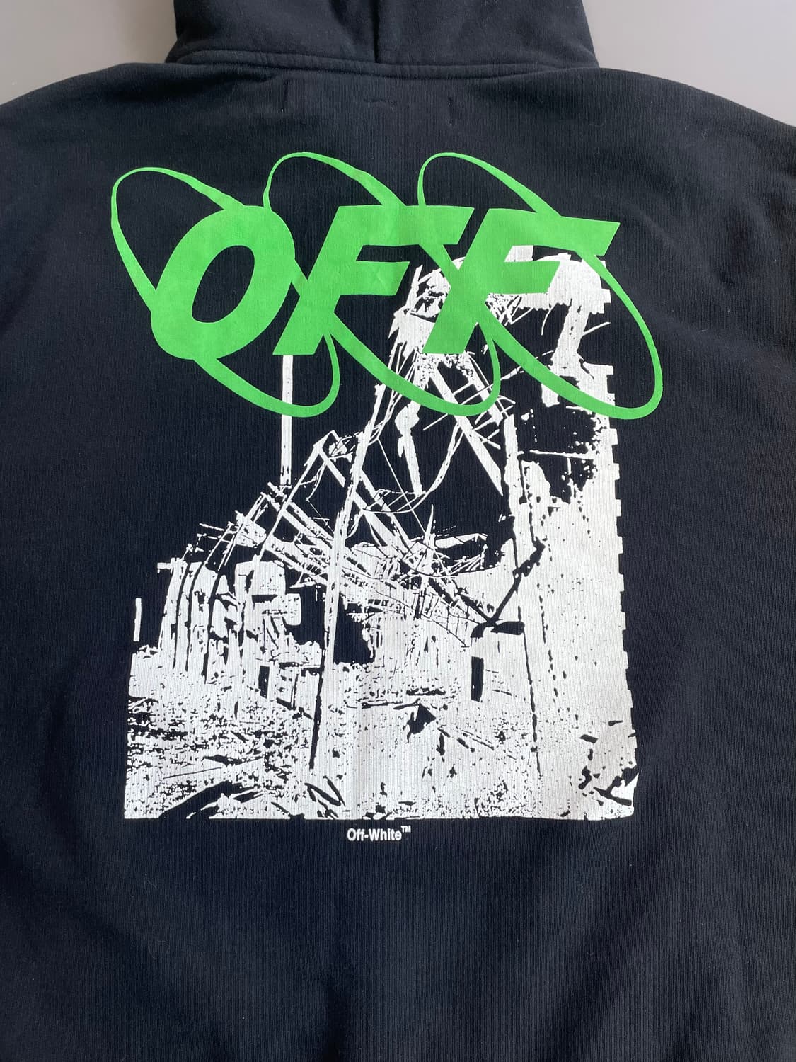 [XXL] 오프화이트 19FW Ruined Factory 후드티 상품이미지5