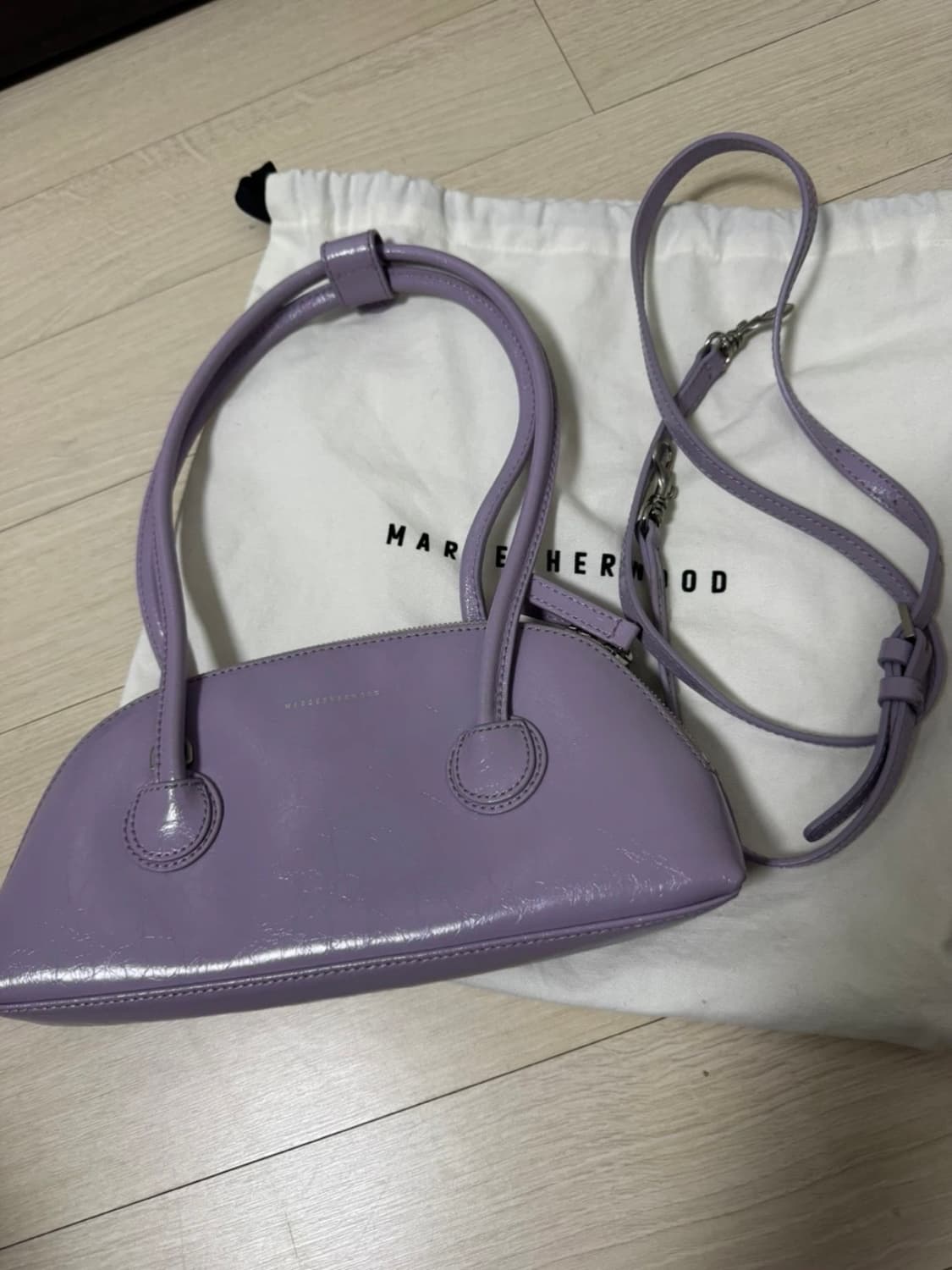 마지셔우드 크링클 숄더백 상품이미지1