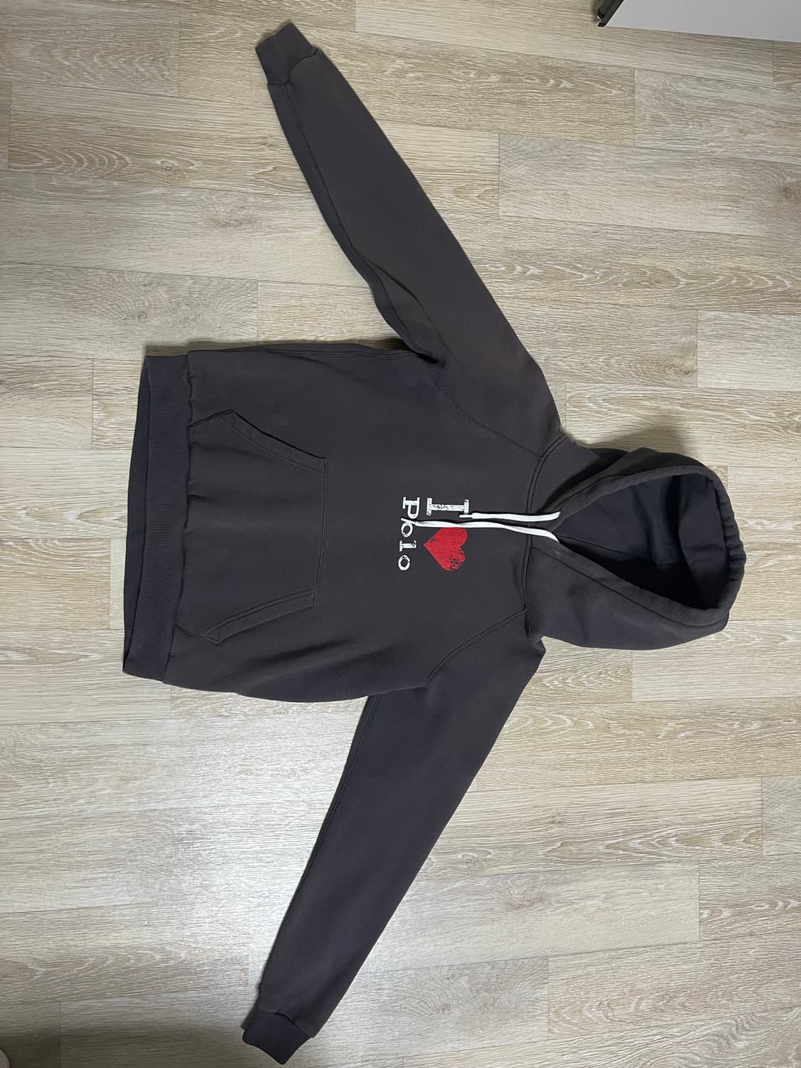 I Love polo후드티 상품이미지2