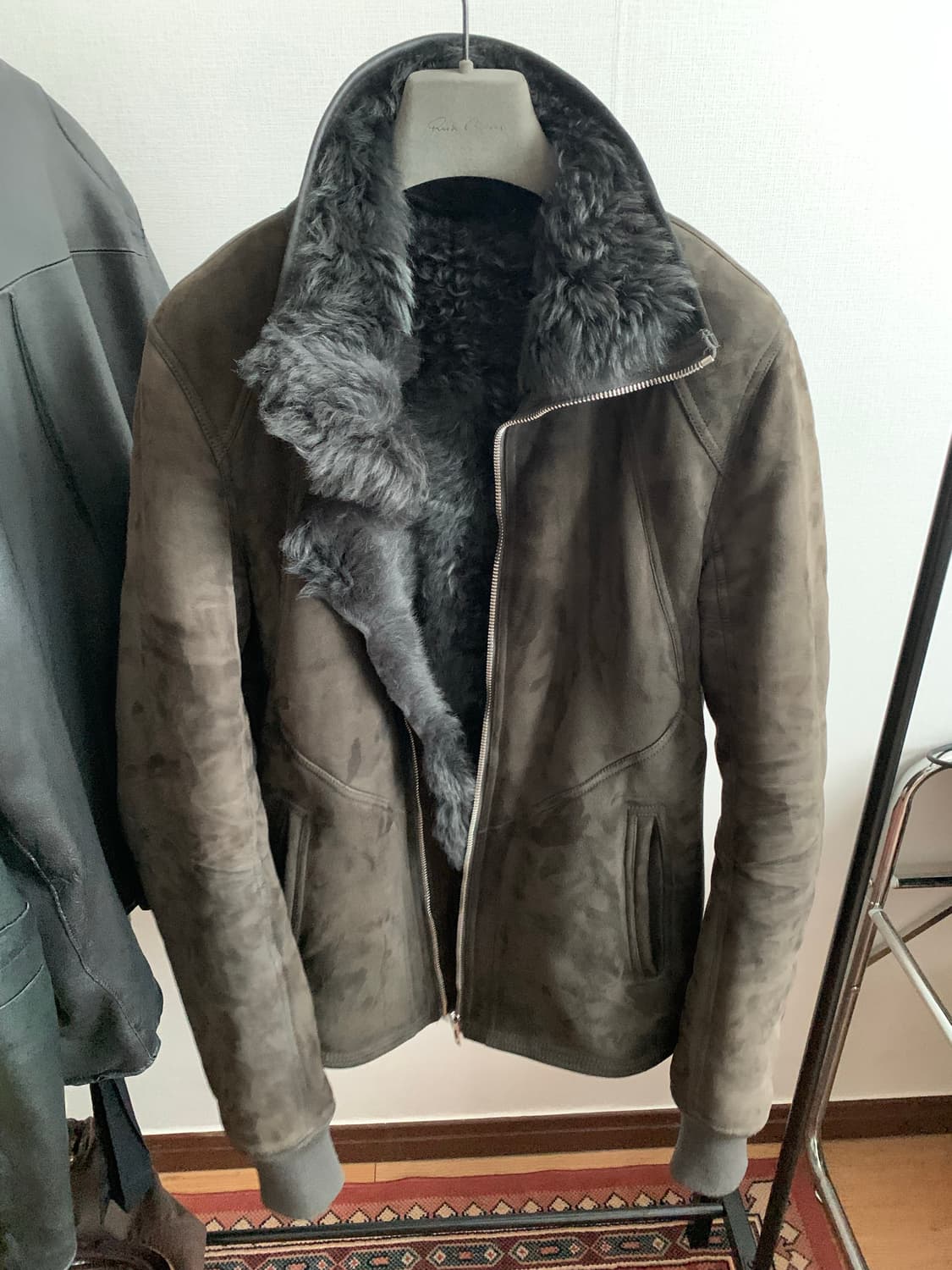 릭오웬스 인타르시아 퍼 자켓 상품이미지1