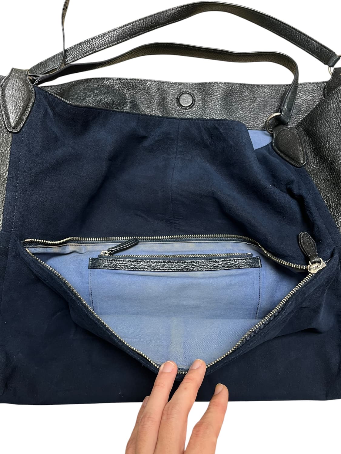 Velin suede leather bag 상품이미지4