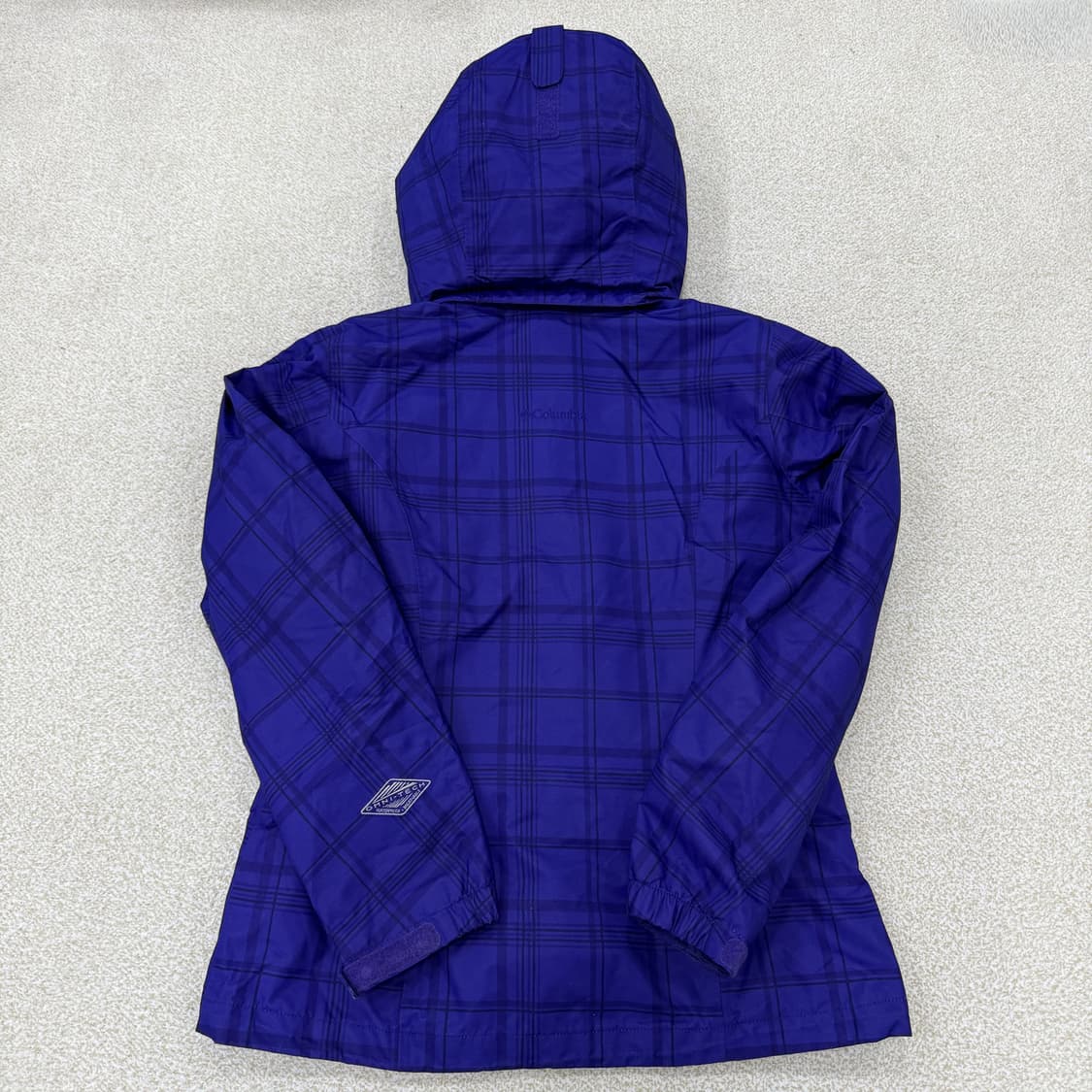[L] 컬럼비아 체크패턴 원드 후드자켓 1230T2 상품이미지2