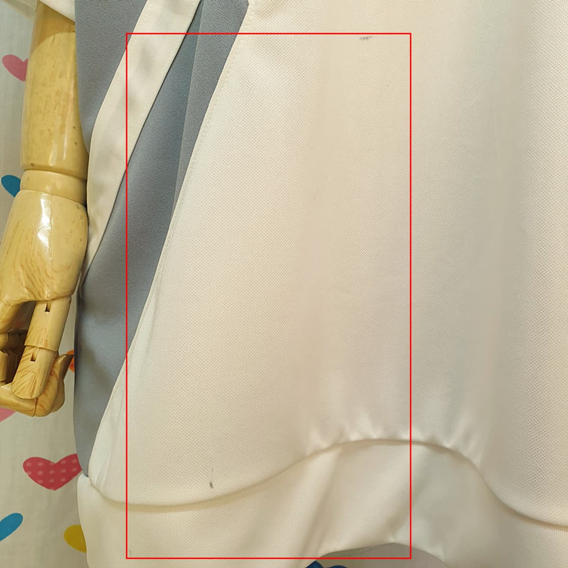 노에미 배색 고양이캐릭터 그래픽 프린팅 프린트 집업 사이버져지 반팔티셔츠 상품이미지6