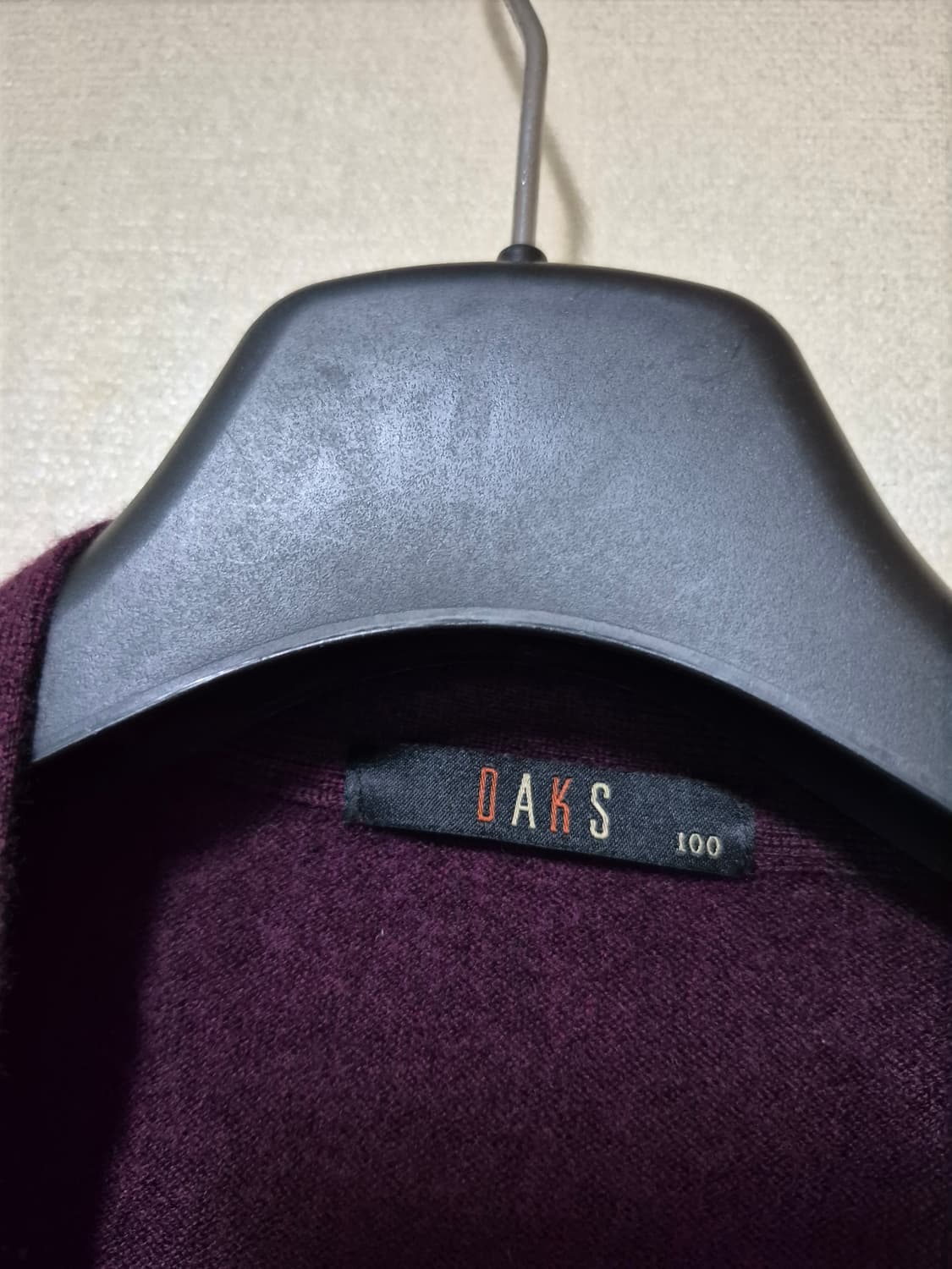 닥스 빅체크 가디건 상품이미지6