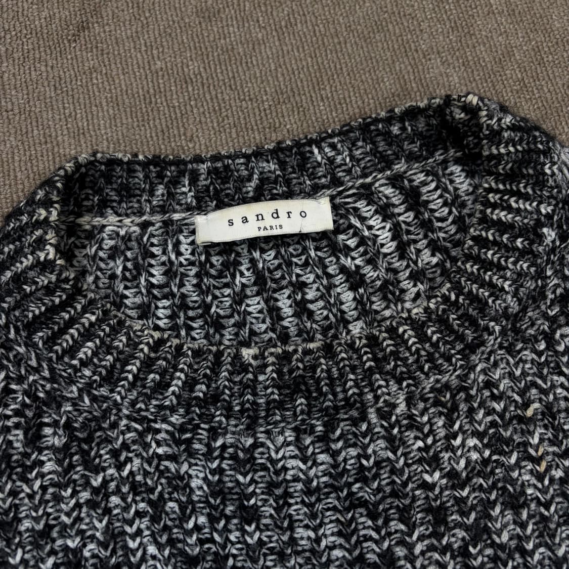sandro 산드로 스페클 니트 xl 상품이미지2