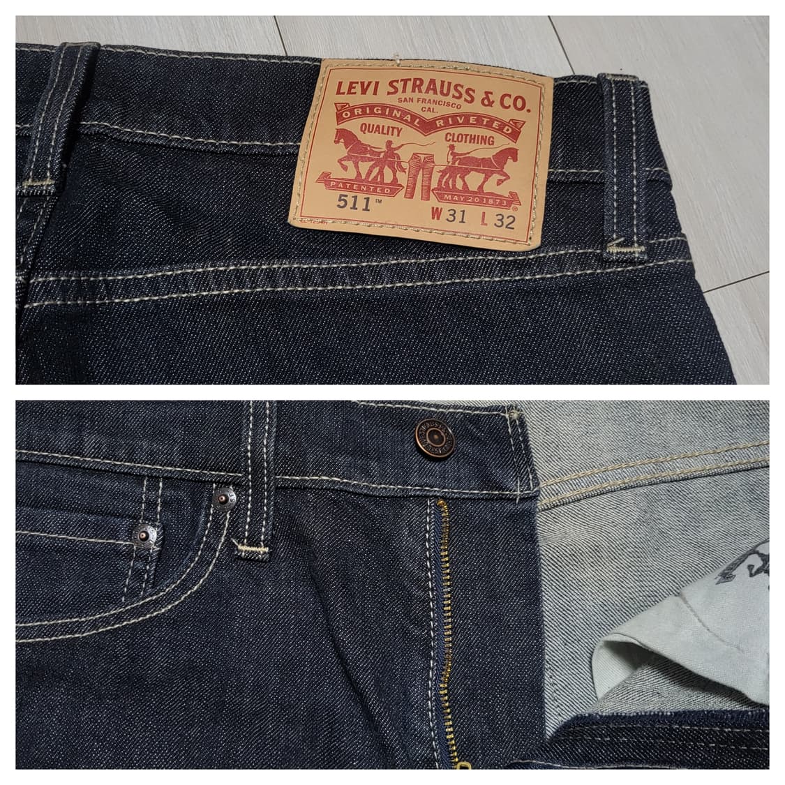 (31) 리바이스 511 levis 청바지 인디고 데님팬츠 상품이미지5