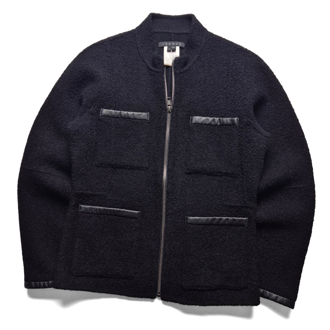 [S] 띠어리 부클 집업자켓 상품이미지1