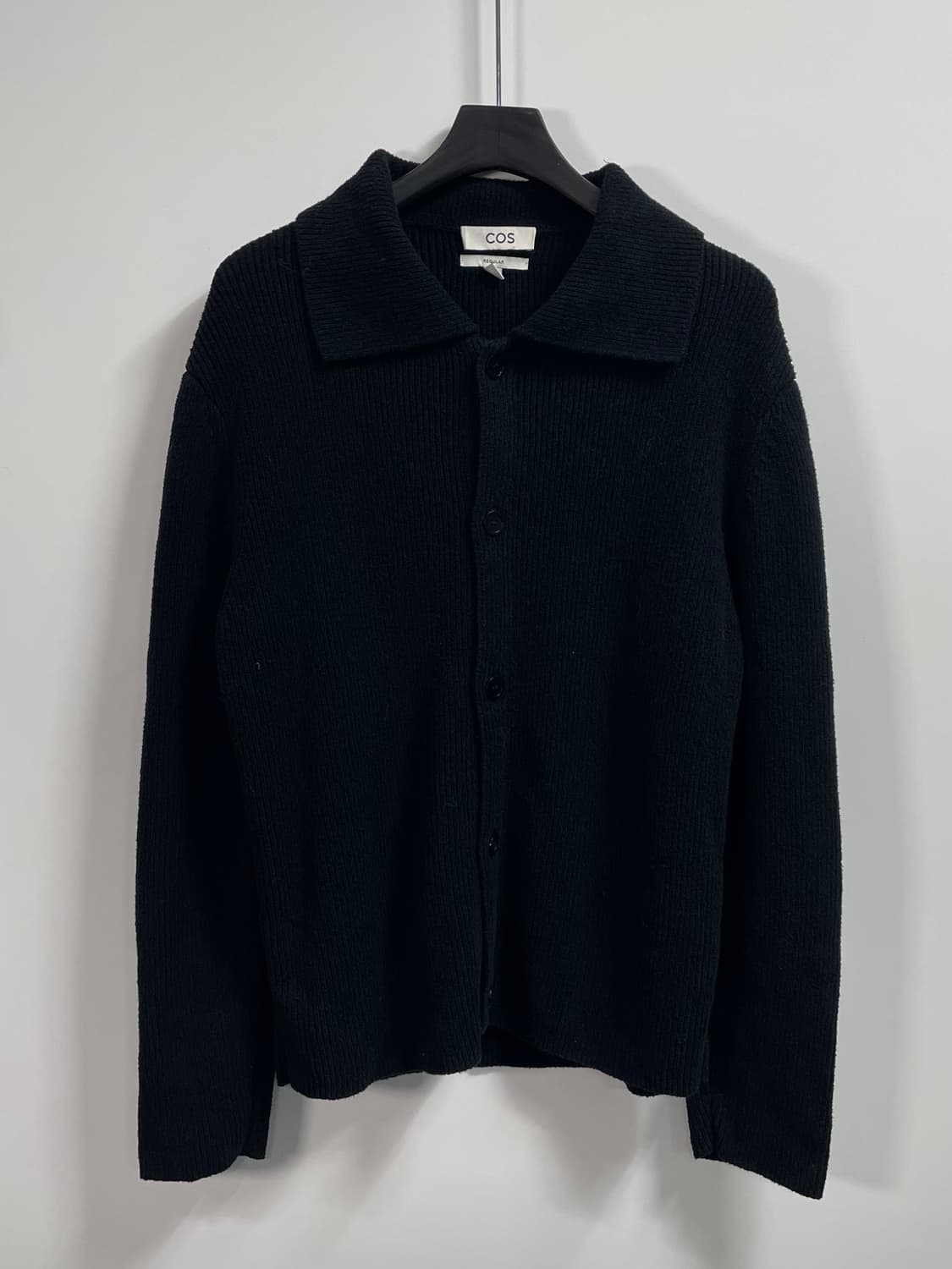 COS 코스 헤비 스웨트 셔츠 가디건  (on.564)   상품이미지1