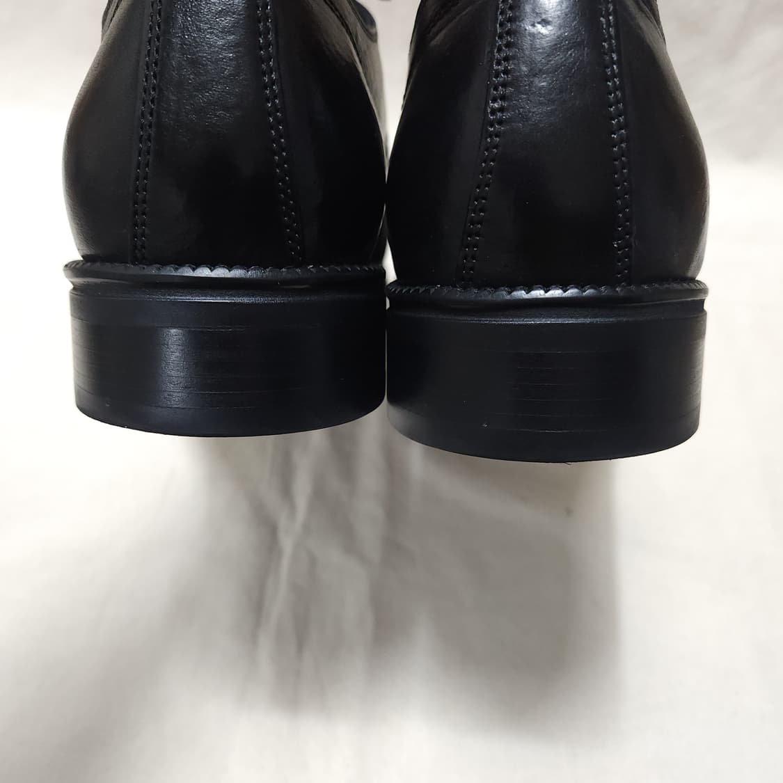 [275] YASE 머드 홀스하이드 더비 슈즈 블랙 상품이미지6