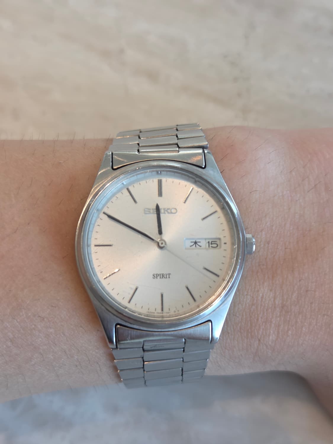 90s 빈티지 세이코 스피릿 데이데이트 상품이미지2