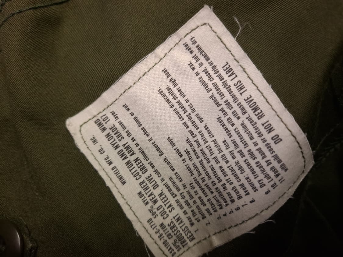 오리지날 미군 M-65 카고바지 상품이미지3