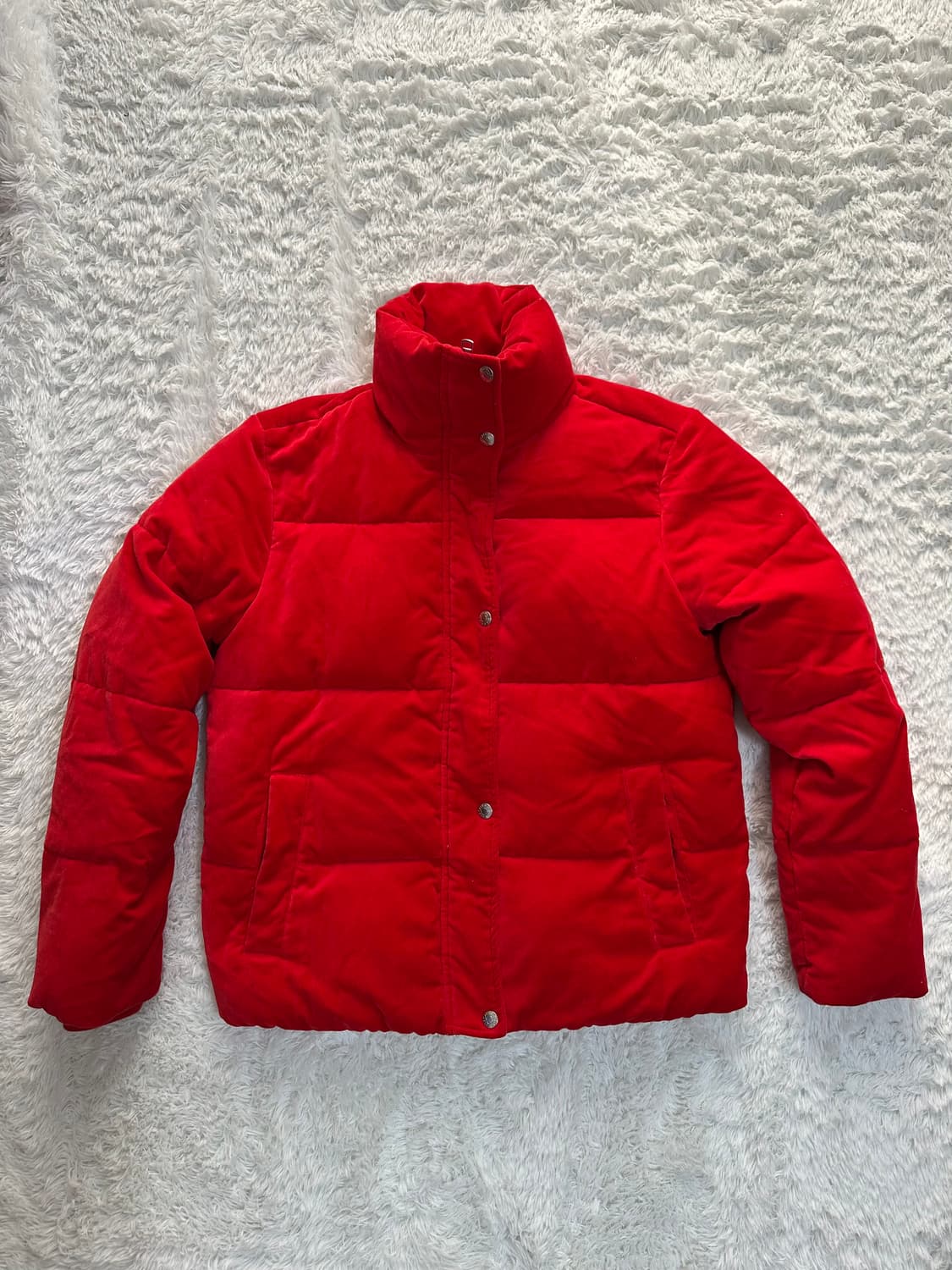 캘빈클라인 진 벨벳 여성 패딩 160/76A 상품이미지3