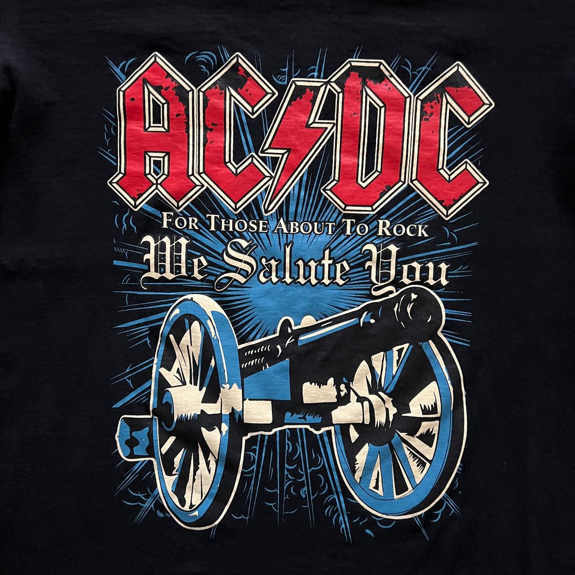 [L] 미국 빈티지 ACDC 밴드 티셔츠 상품이미지2