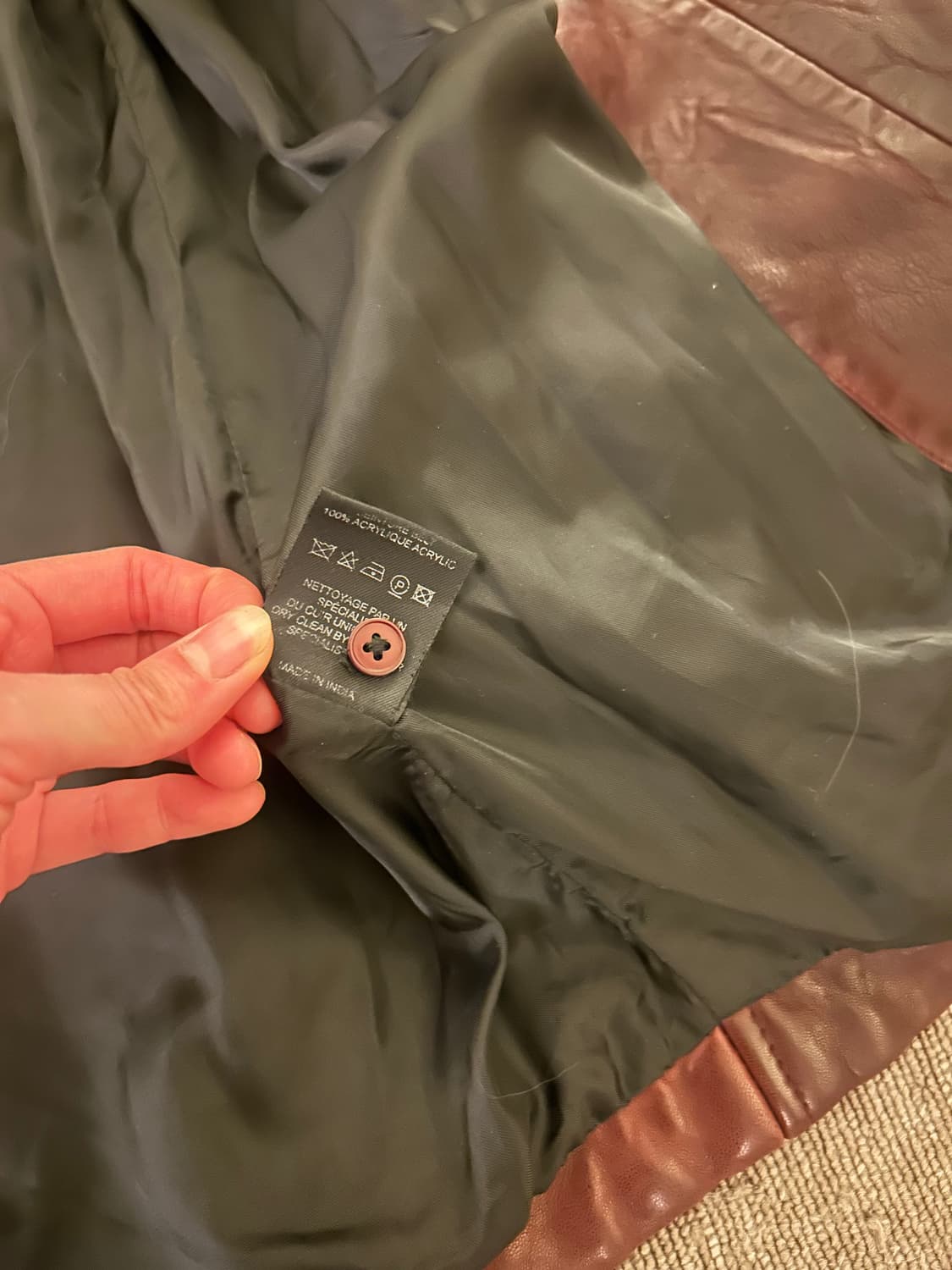 이자벨마랑 레더 점퍼 상품이미지5