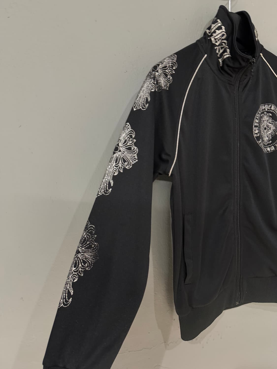 chrome full printing high-neck zip-up 상품이미지6