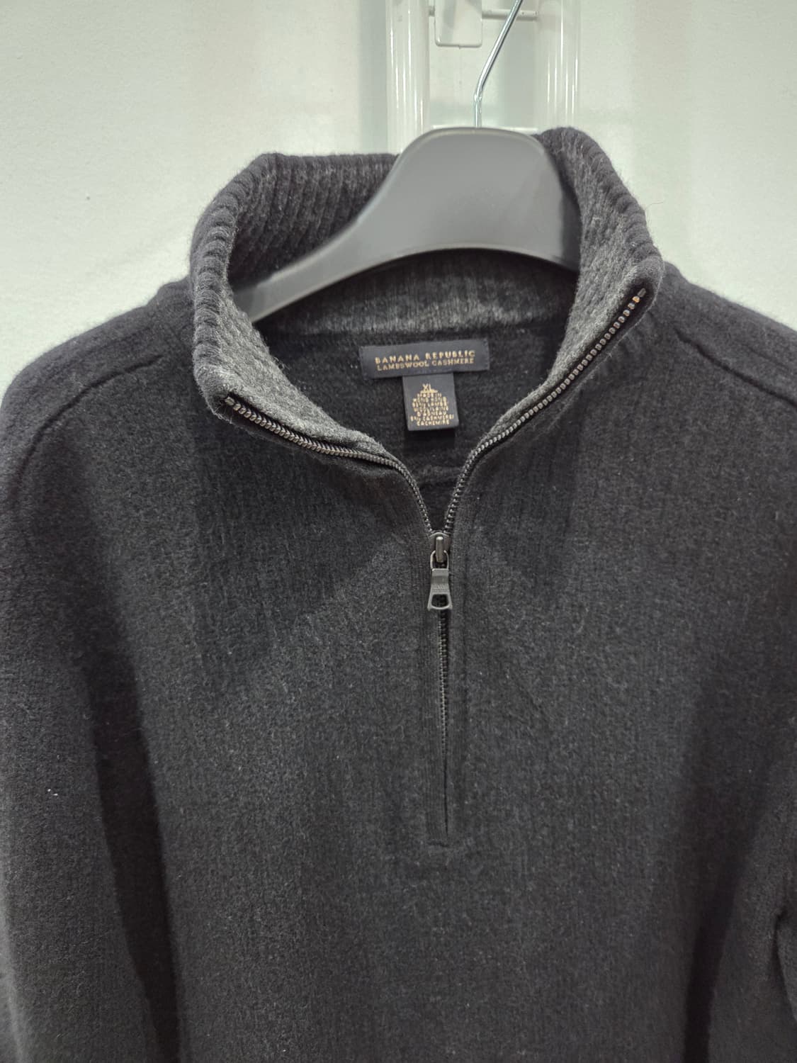 바나나 리퍼블릭 램스울 캐시미어 니트(XL)
 상품이미지3