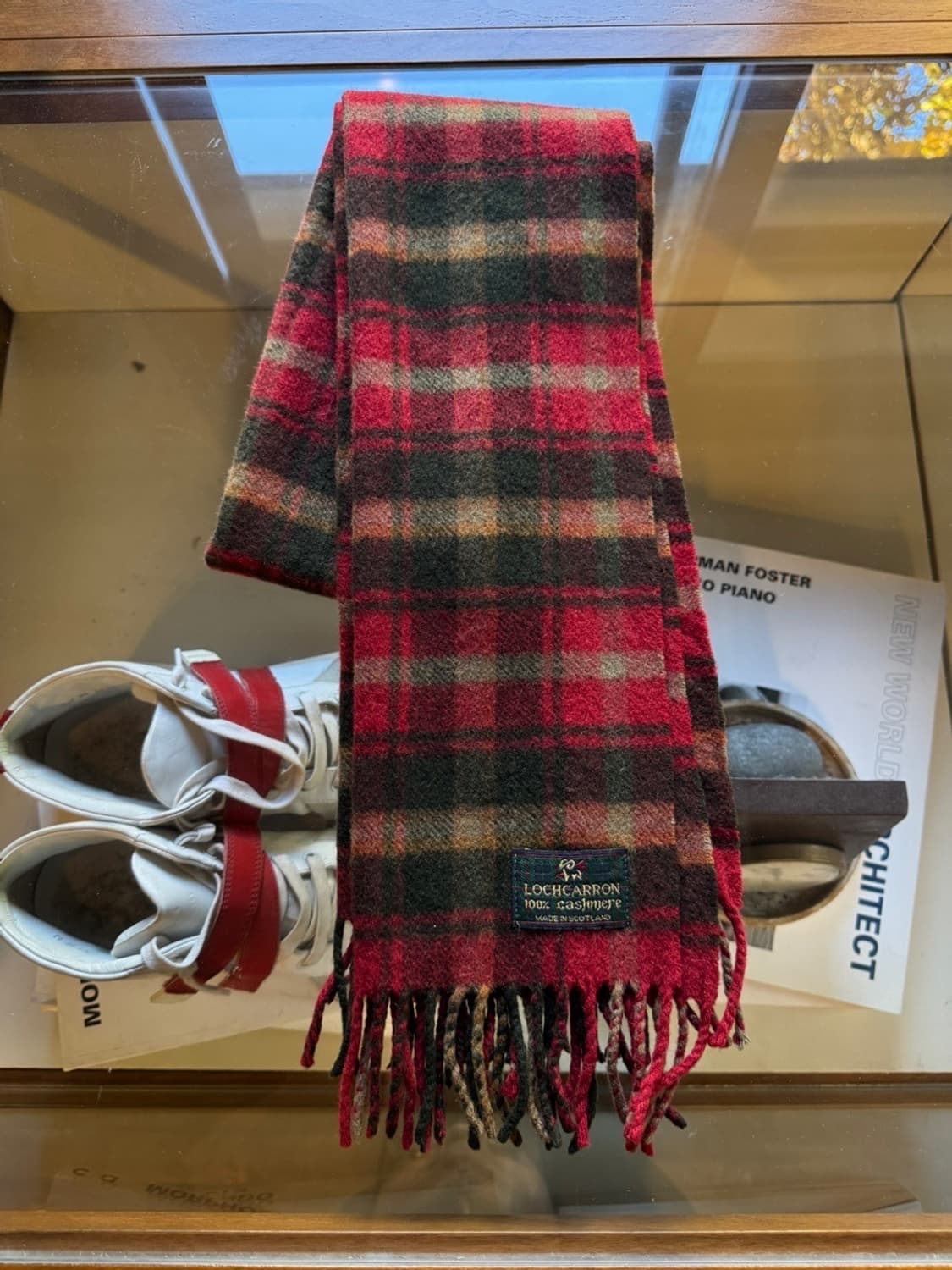 LOCHCARRON 캐시미어 머플러 상품이미지1