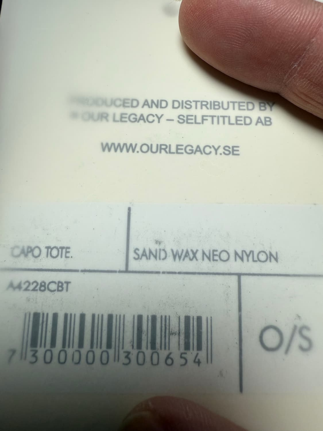 [착용1회] 아워레가시 카포 토트백 상품이미지6