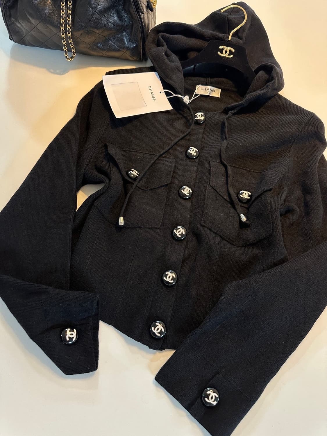 (새상품)샤넬후드자켓 상품이미지5