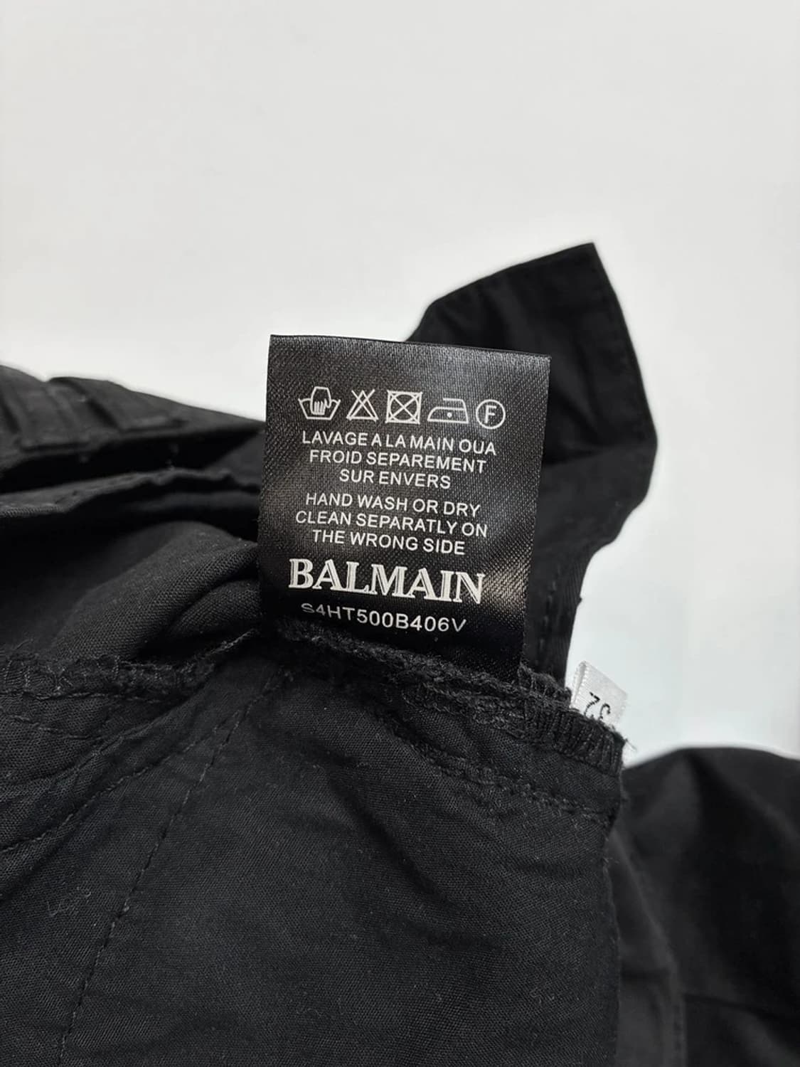 발망 BALMAIN dry 슬림 지퍼 팬츠 PN4674 상품이미지10