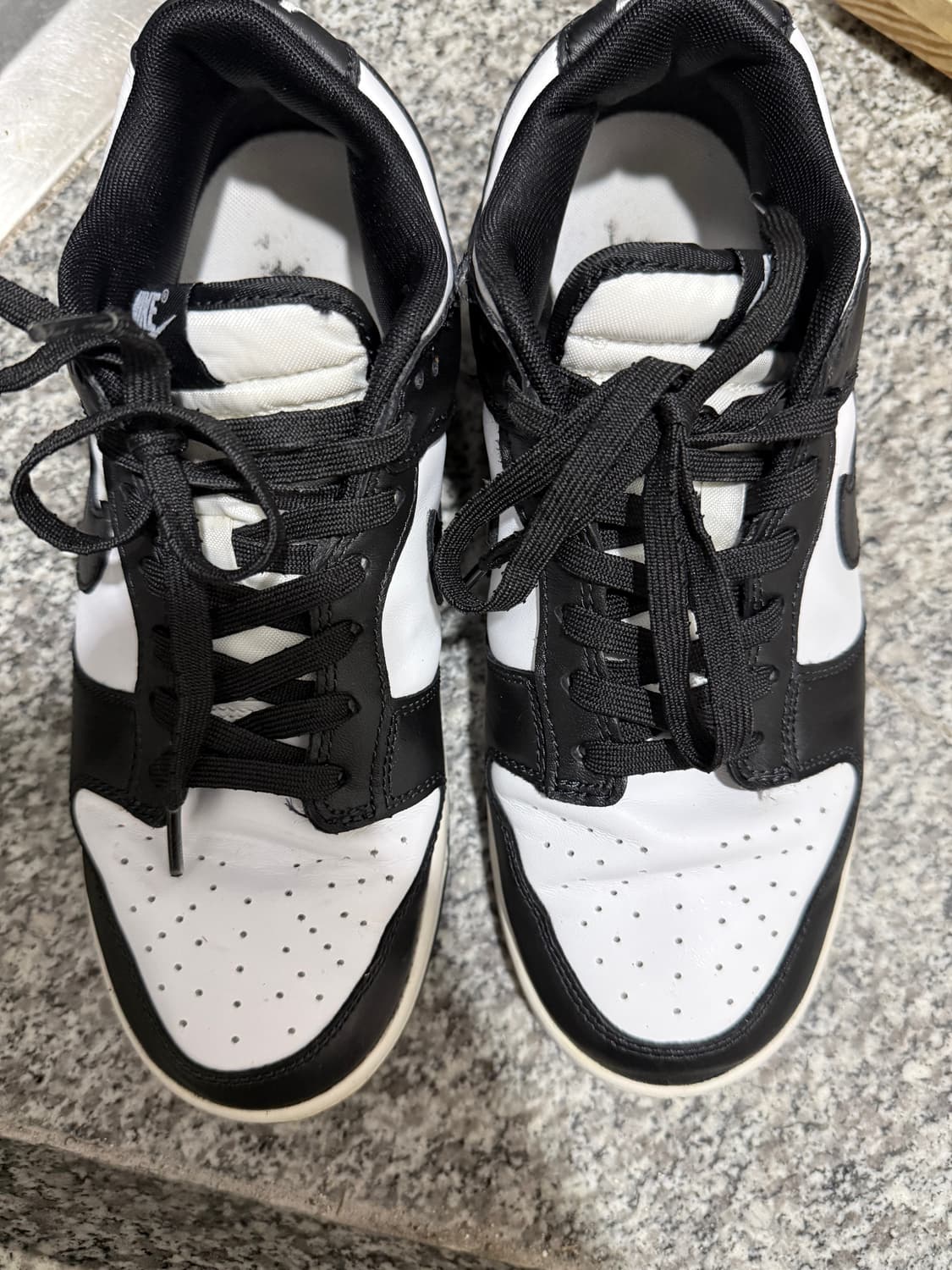 나이키 덩크 로우 레트로 블랙 상품이미지3