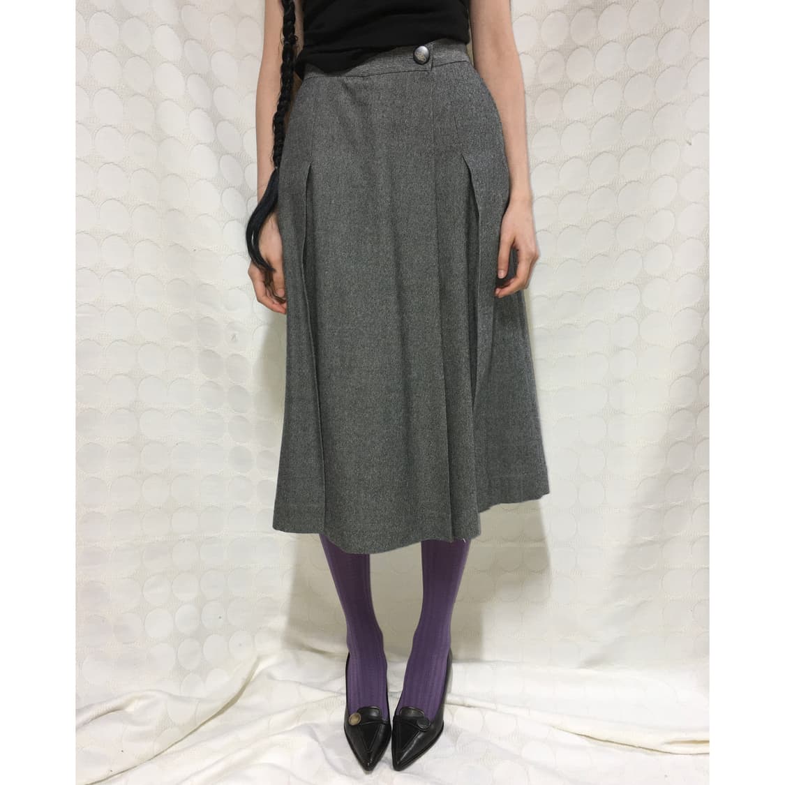 vivienne westwood 울 와이드 팬츠 상품이미지1