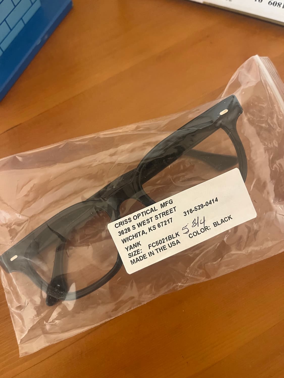 크리스 옵티컬 YANK 얀크 블랙 상품이미지1