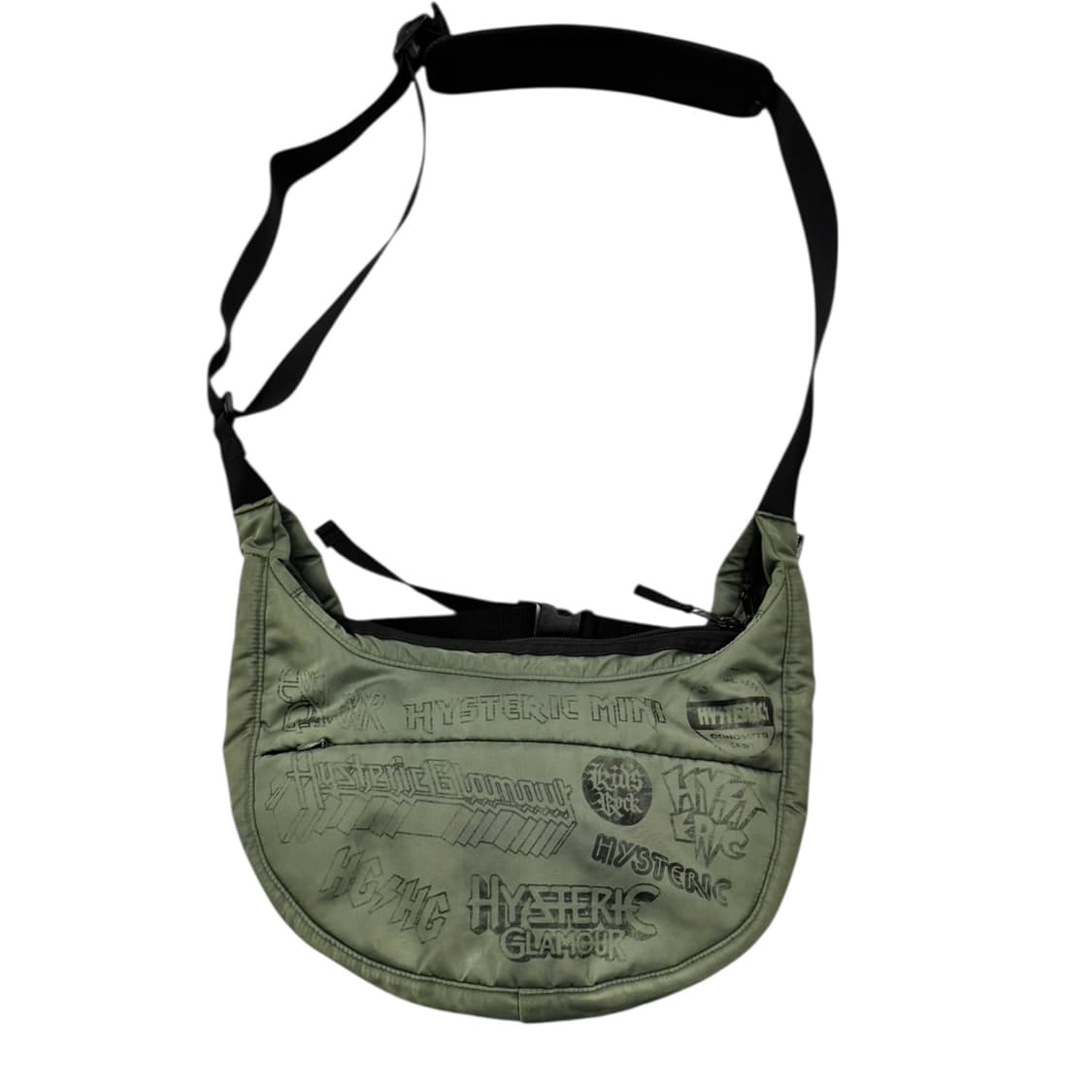 히스테릭글래머 프린티드 숄더백 카키 상품이미지2