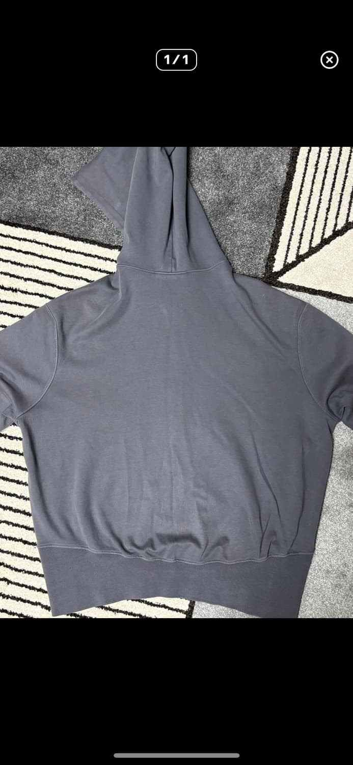 EE 누마레 커브드 후드집업 차콜 xl 상품이미지3