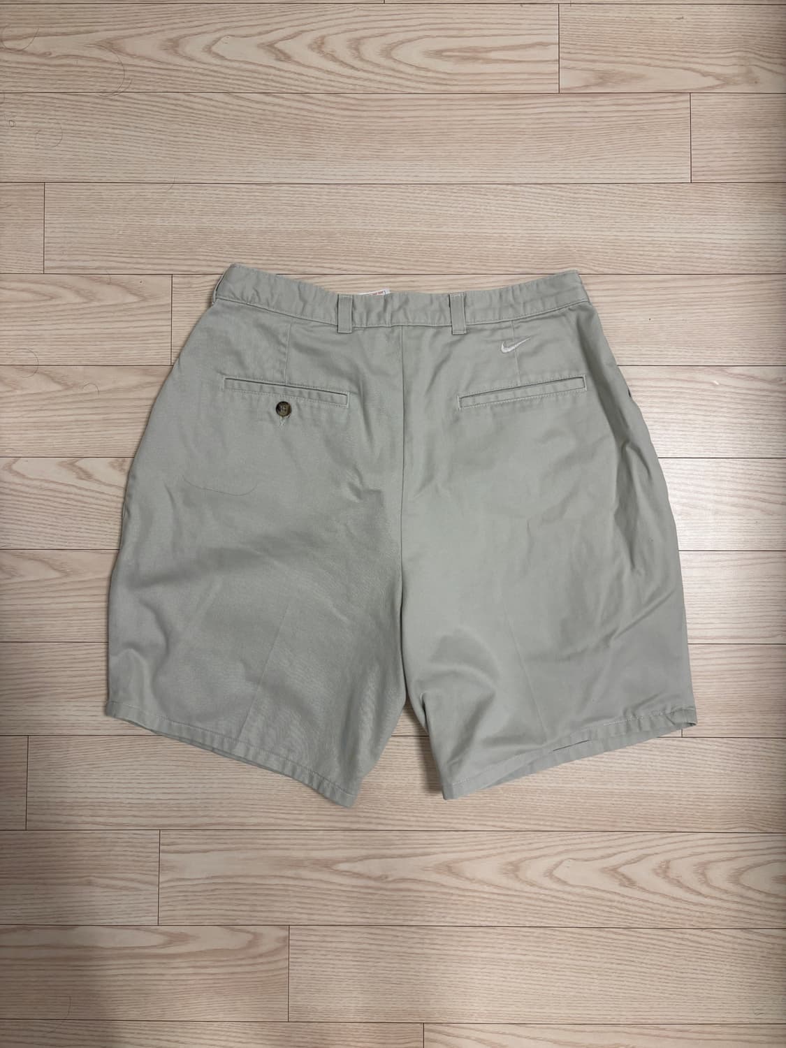 90s USA Made Tuck Chino Shorts 상품이미지2