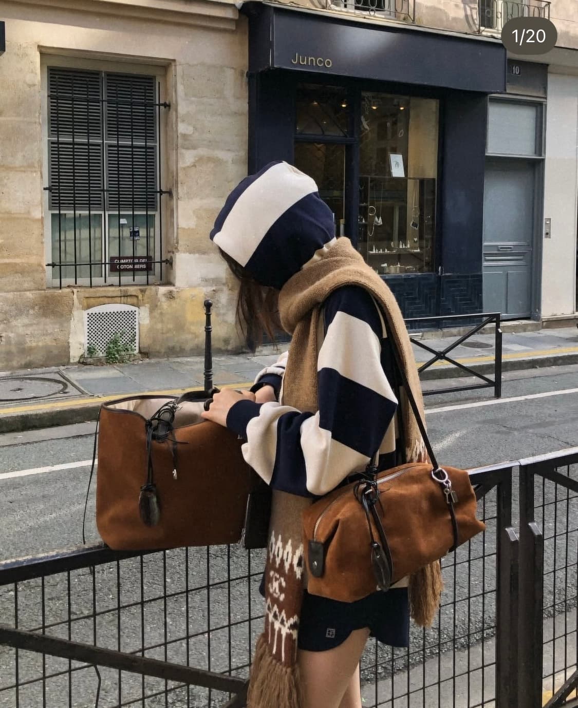 714center 하이틴 트랙 세트 네이비 상품이미지1