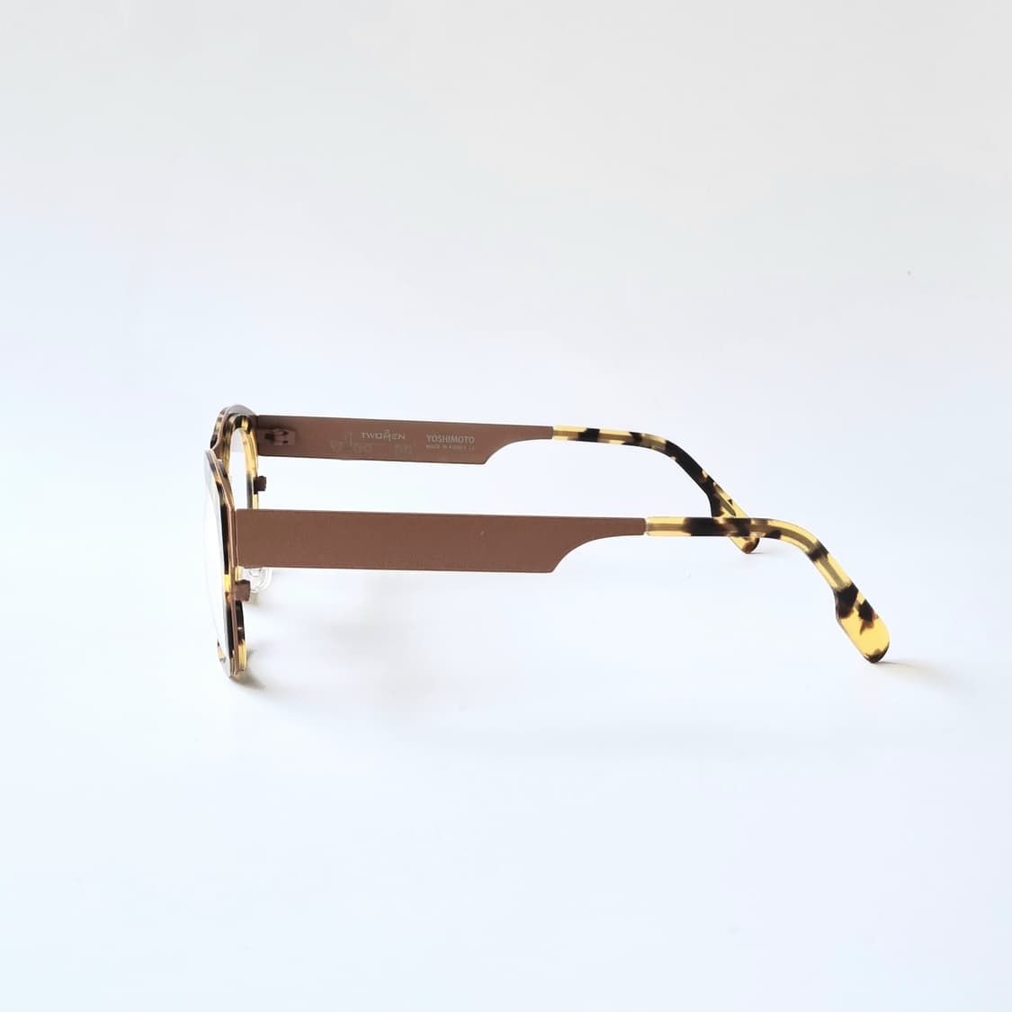 데드스탁 긱시크 요시모토  호피 콤비 안경테 720 상품이미지4