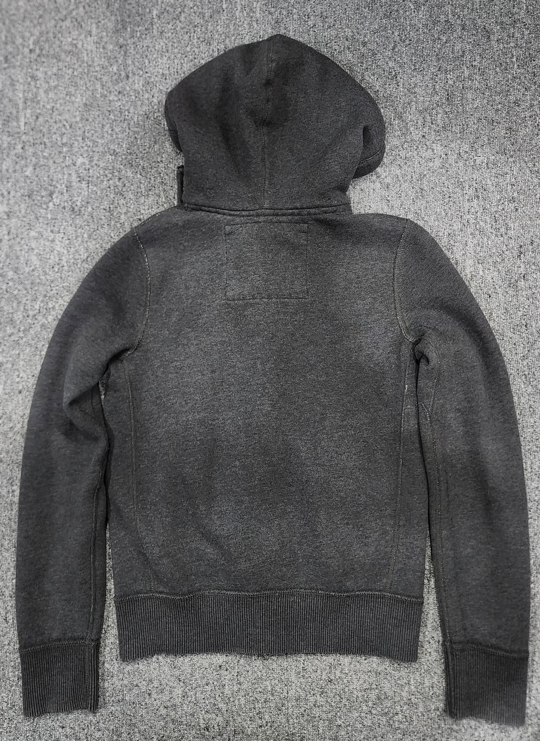 아베크롬비 빈티지 Y2K 스펠로고 후드집업 S 상품이미지2