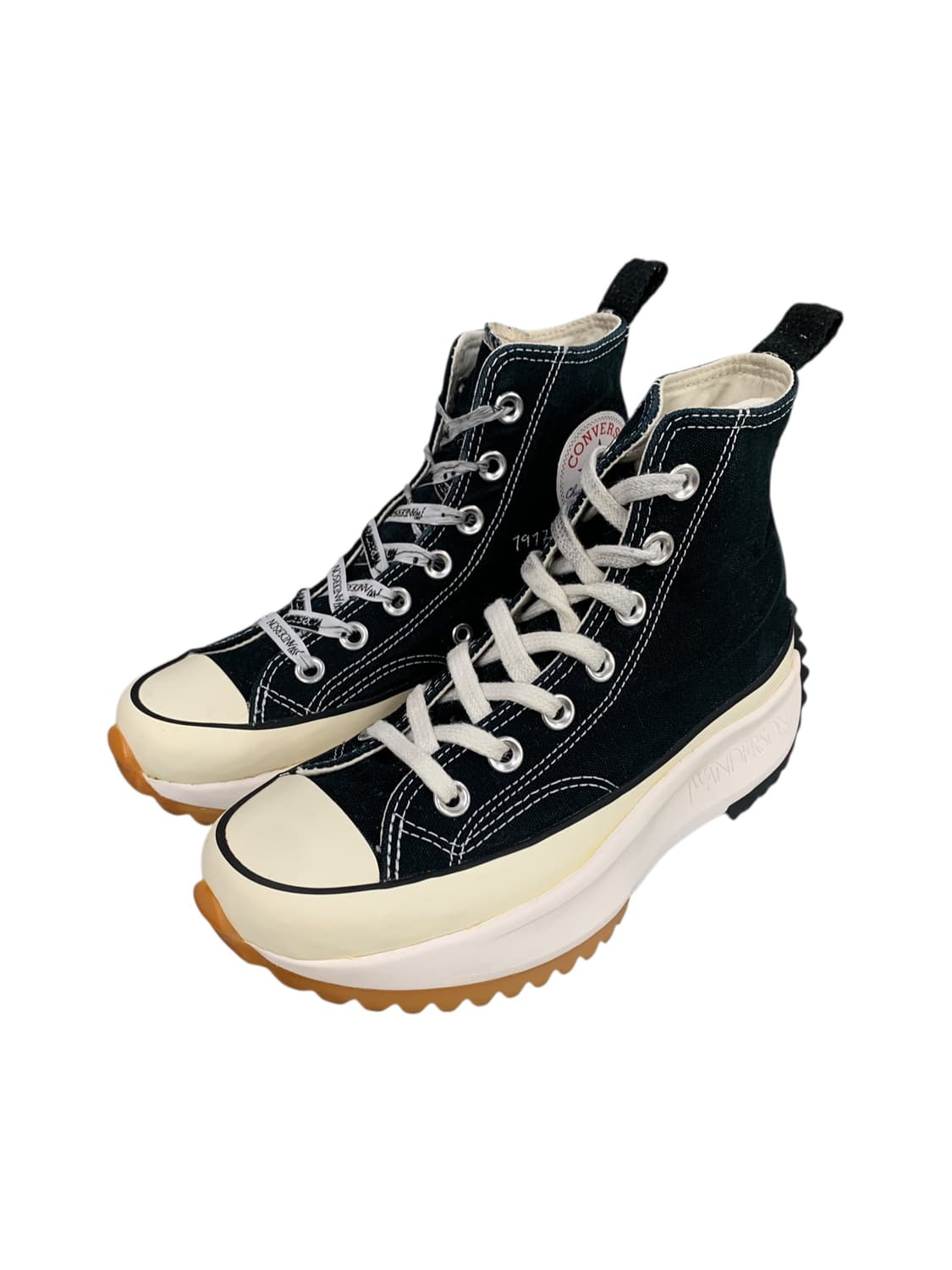 컨버스 x JW 앤더슨 런스타 하이크 하이 블랙 225 상품이미지5