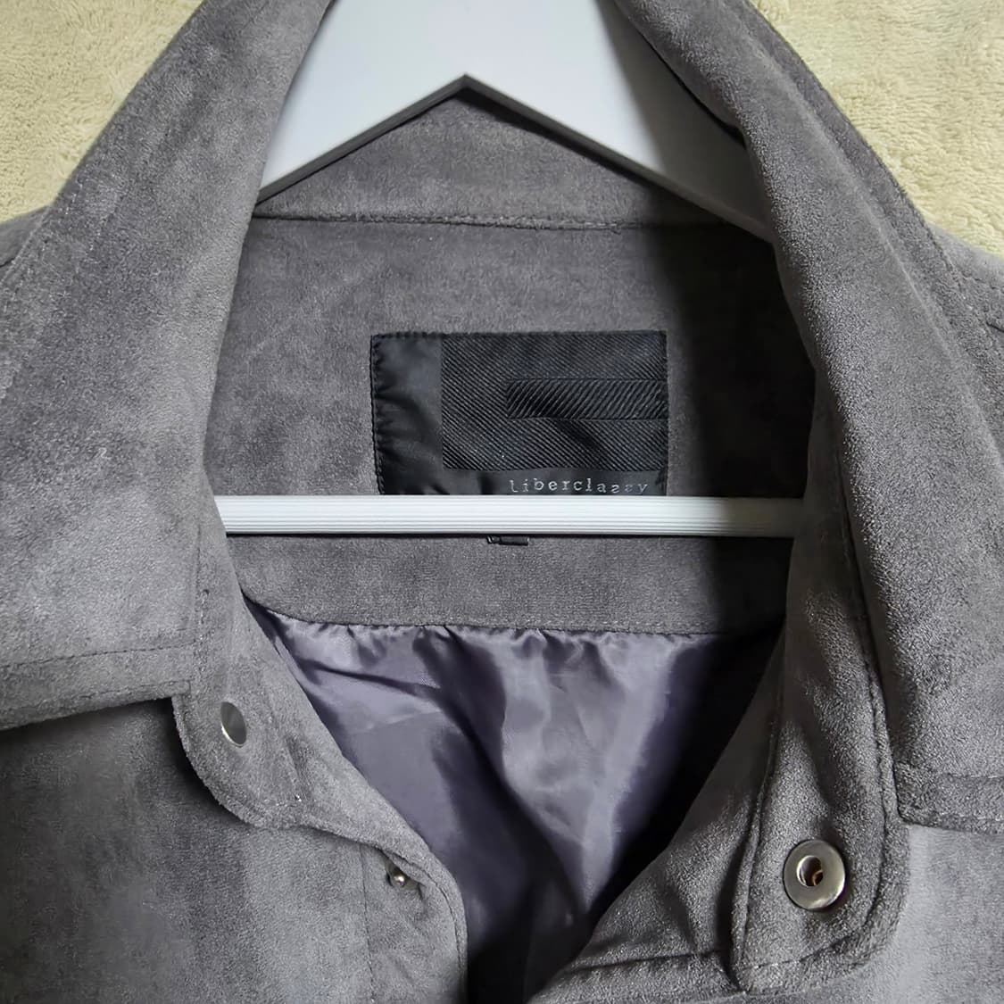 봄 가을 자켓 스웨이드 점퍼 잠바♡리버클래시♡클래씨 자켓 105-110 상품이미지2