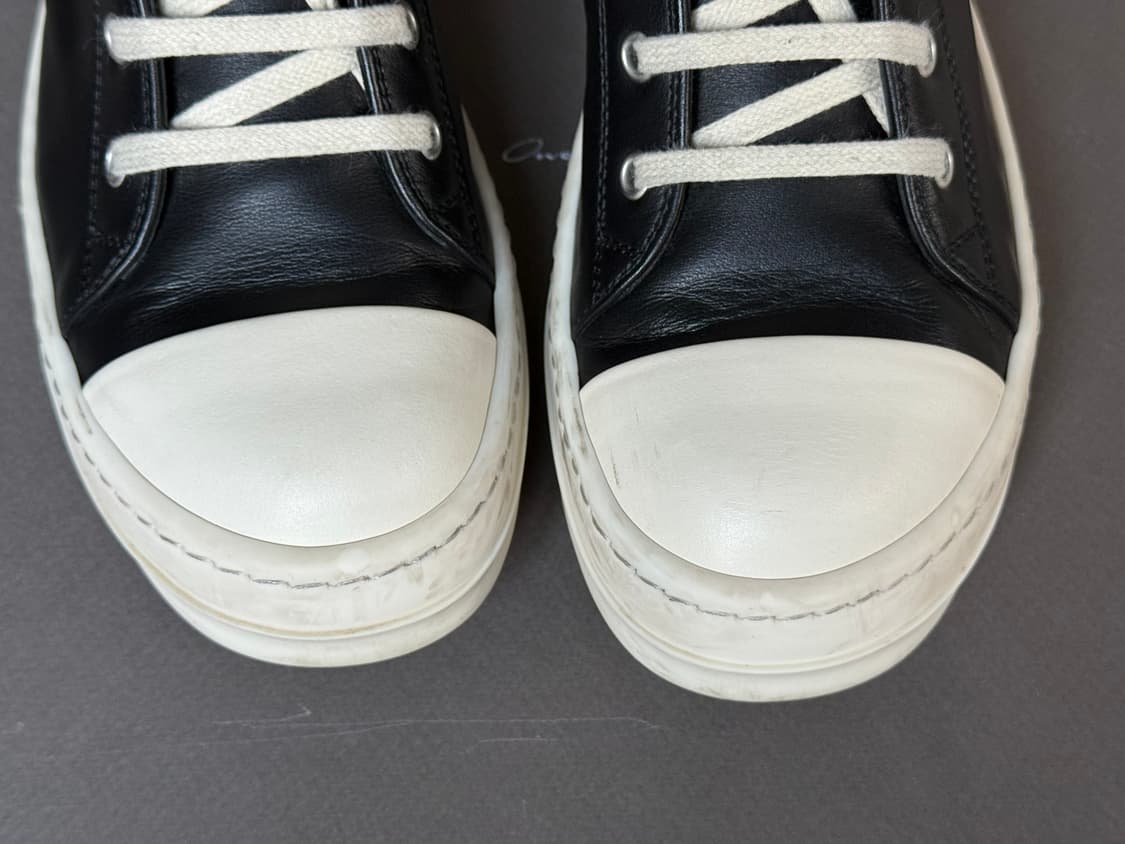 [Rick Owens] 릭오웬스 메인라인 하이탑 라몬즈 (Black) 상품이미지8